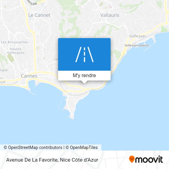 Avenue De La Favorite plan