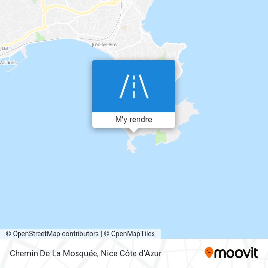 Chemin De La Mosquée plan
