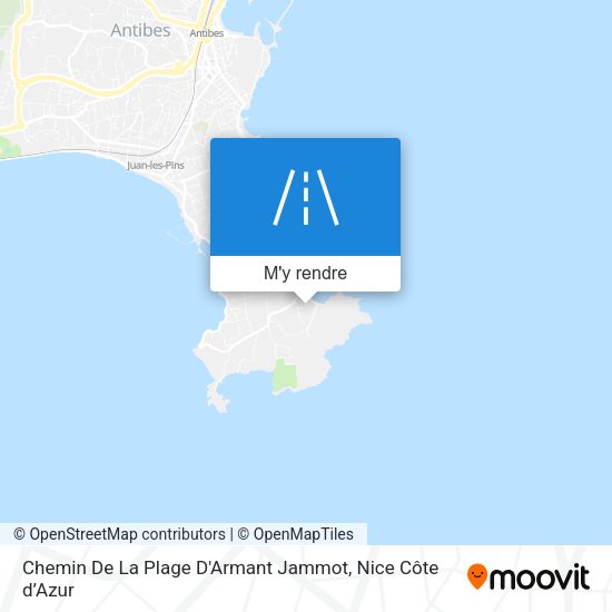 Chemin De La Plage D'Armant Jammot plan