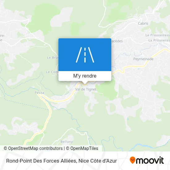 Rond-Point Des Forces Alliées plan