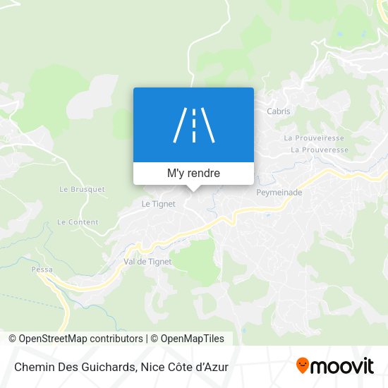 Chemin Des Guichards plan