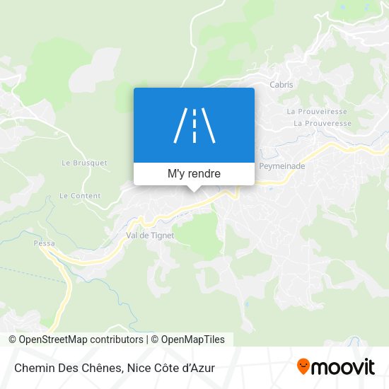 Chemin Des Chênes plan