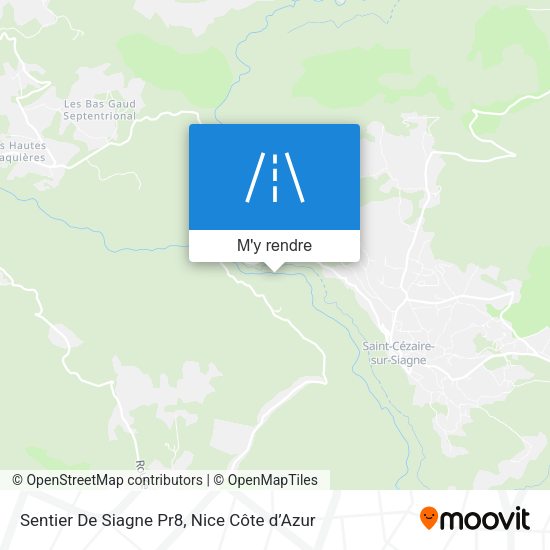 Sentier De Siagne Pr8 plan