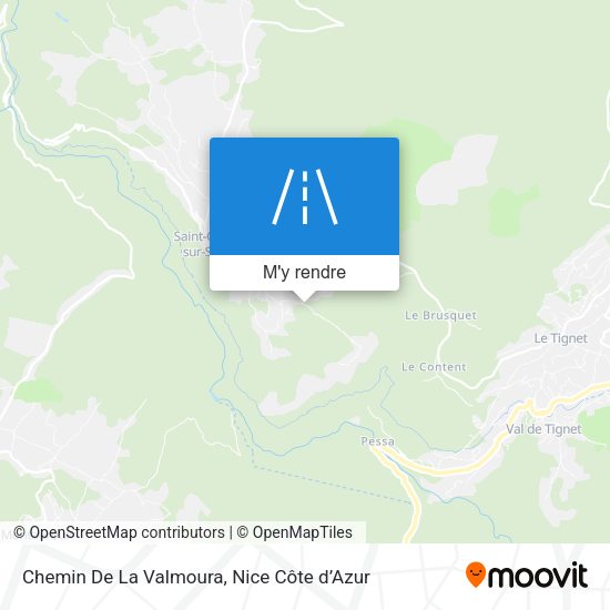 Chemin De La Valmoura plan