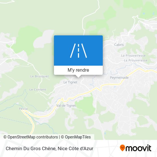 Chemin Du Gros Chêne plan
