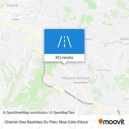Chemin Des Bastides Du Plan plan