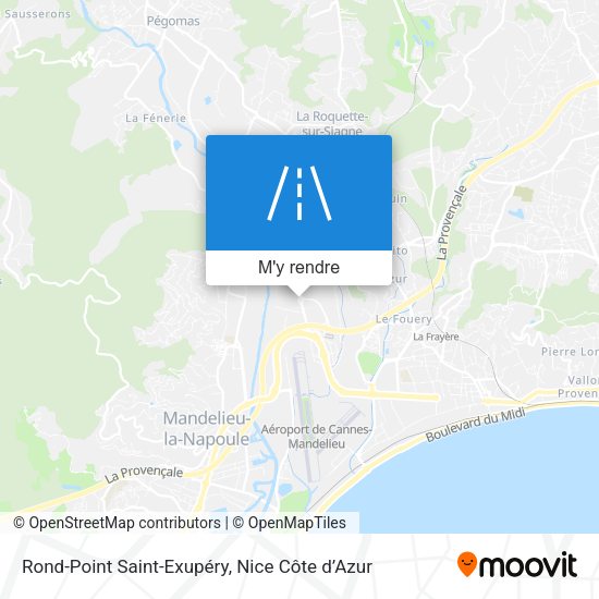Rond-Point Saint-Exupéry plan