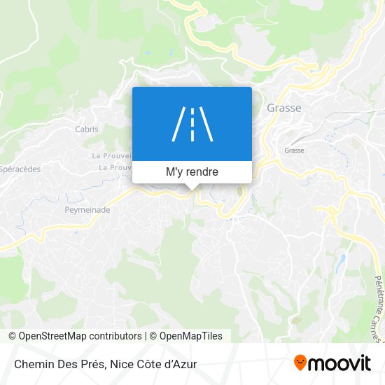 Chemin Des Prés plan