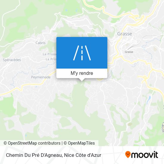Chemin Du Pré D'Agneau plan