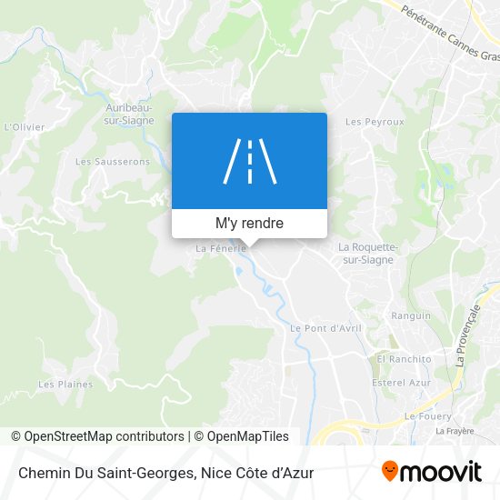 Chemin Du Saint-Georges plan