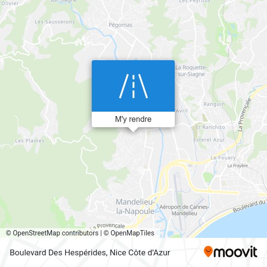Boulevard Des Hespérides plan