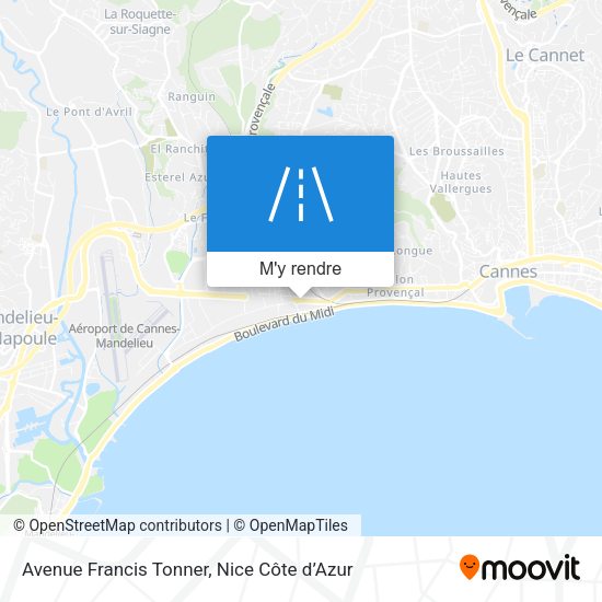 Avenue Francis Tonner plan