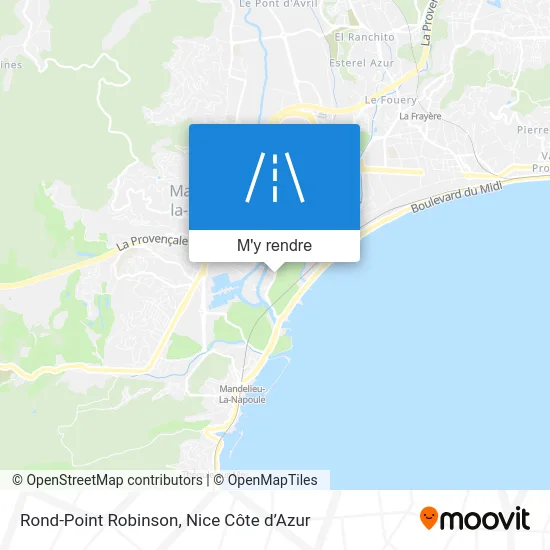 Rond-Point Robinson plan