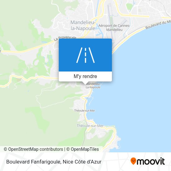 Boulevard Fanfarigoule plan