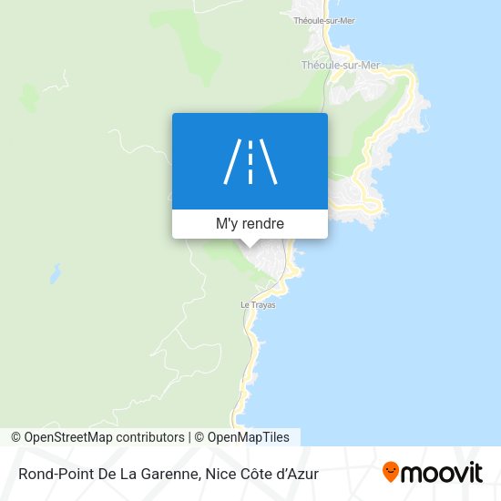 Rond-Point De La Garenne plan