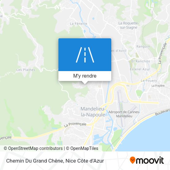 Chemin Du Grand Chêne plan