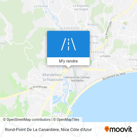Rond-Point De La Canardière plan