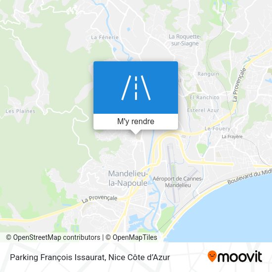 Parking François Issaurat plan