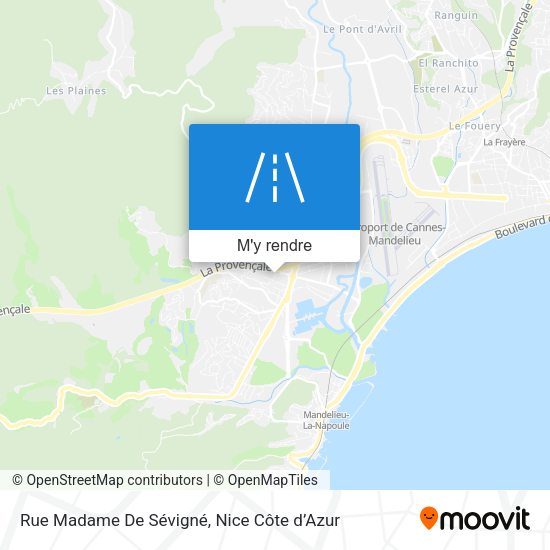 Rue Madame De Sévigné plan