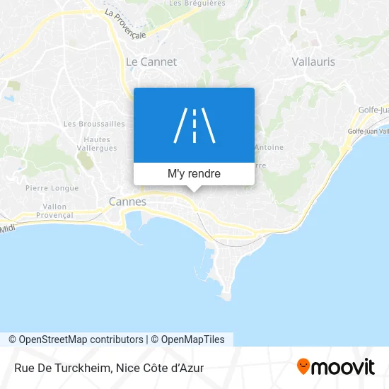 Rue De Turckheim plan