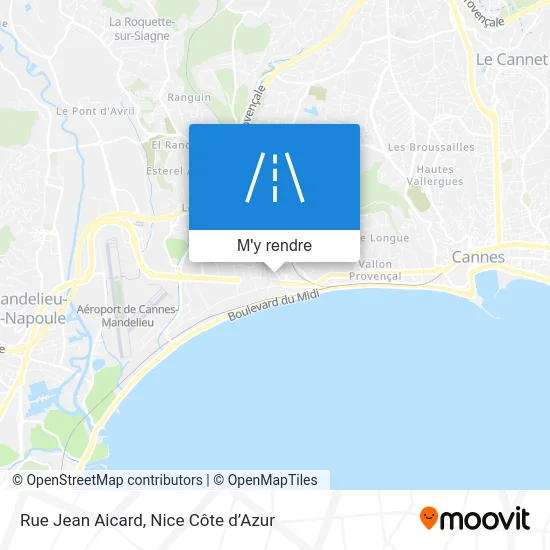 Rue Jean Aicard plan