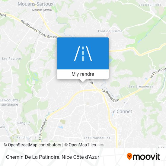 Chemin De La Patinoire plan