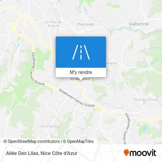 Allée Des Lilas plan