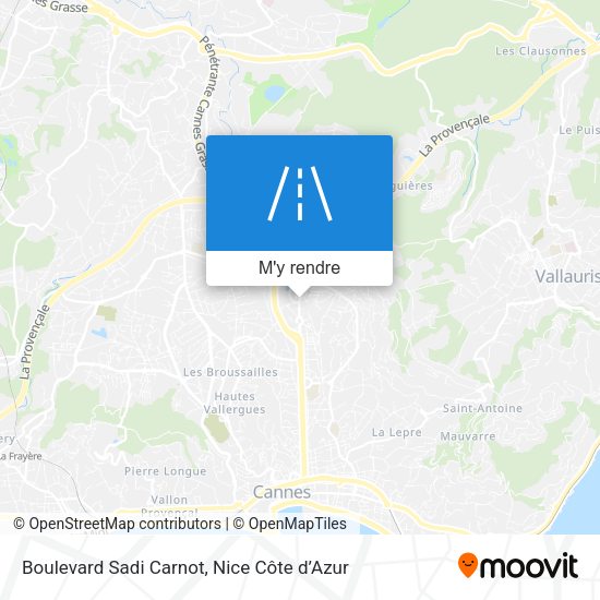 Boulevard Sadi Carnot plan