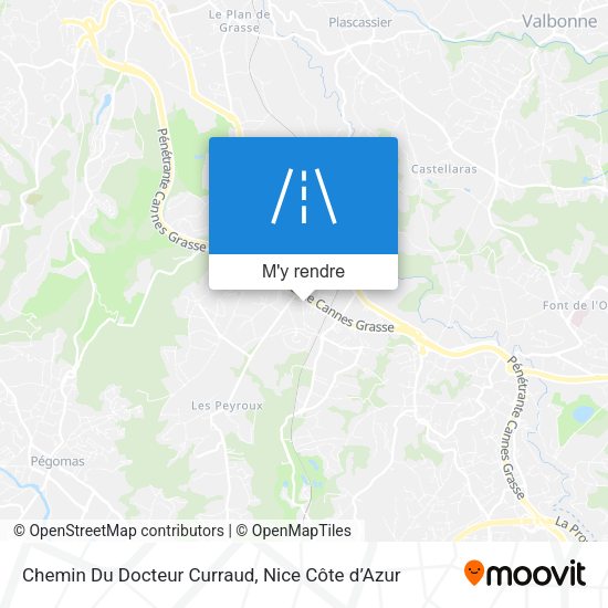 Chemin Du Docteur Curraud plan