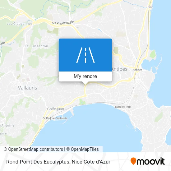 Rond-Point Des Eucalyptus plan