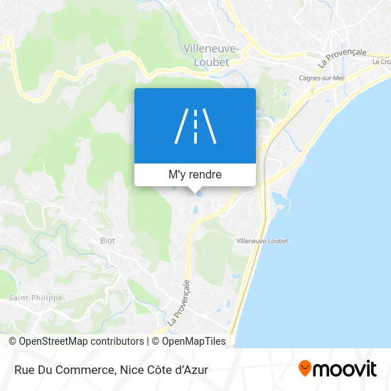 Rue Du Commerce plan