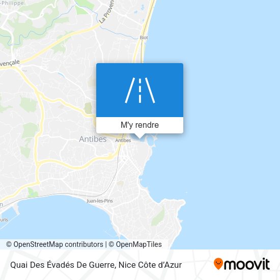 Quai Des Évadés De Guerre plan