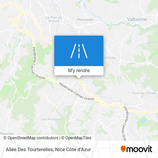 Allée Des Tourterelles plan