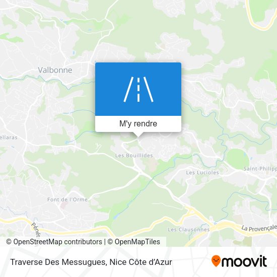 Traverse Des Messugues plan