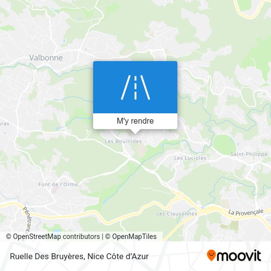 Ruelle Des Bruyères plan