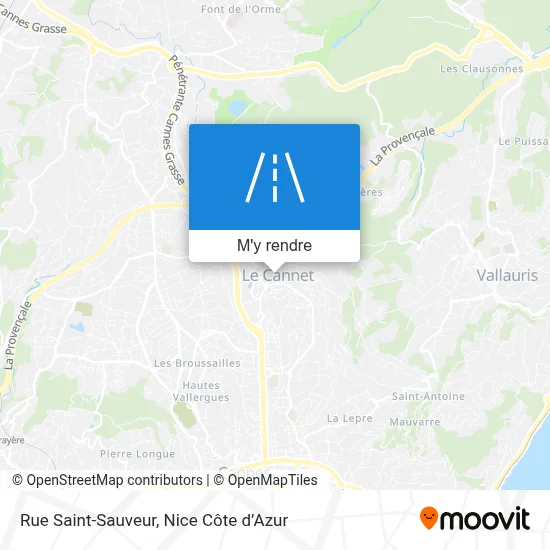 Rue Saint-Sauveur plan