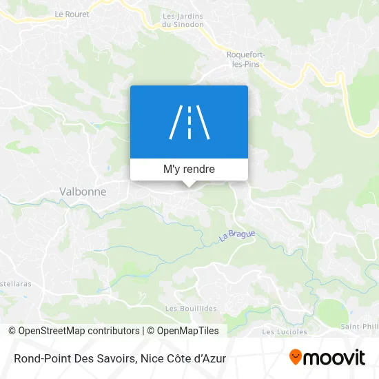 Rond-Point Des Savoirs plan