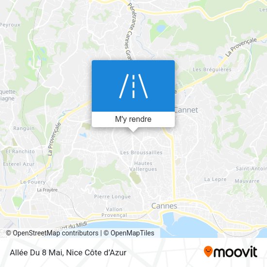 Allée Du 8 Mai plan