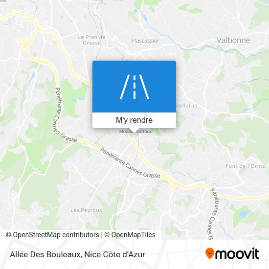 Allée Des Bouleaux plan