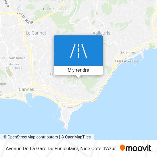 Avenue De La Gare Du Funiculaire plan