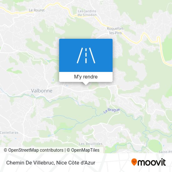 Chemin De Villebruc plan