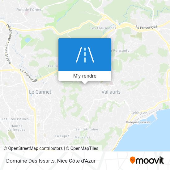 Domaine Des Issarts plan