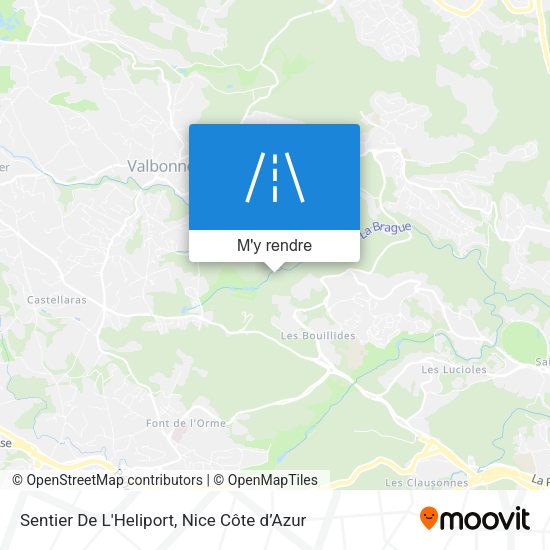 Sentier De L'Heliport plan