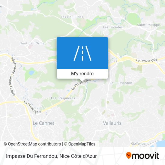 Impasse Du Ferrandou plan