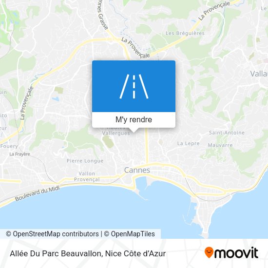 Allée Du Parc Beauvallon plan