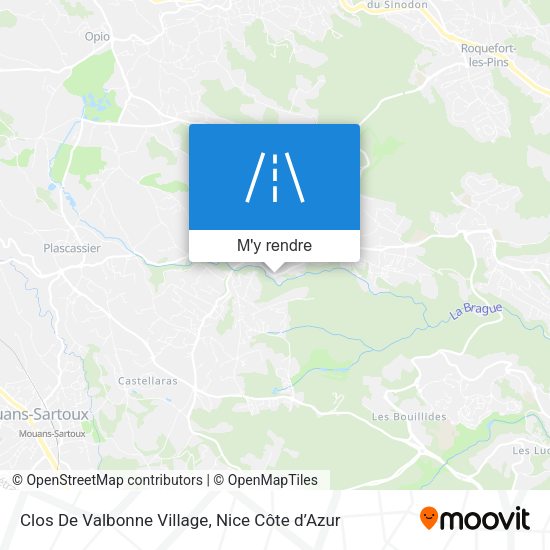 Clos De Valbonne Village plan