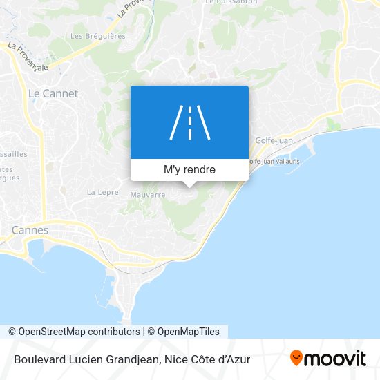 Boulevard Lucien Grandjean plan