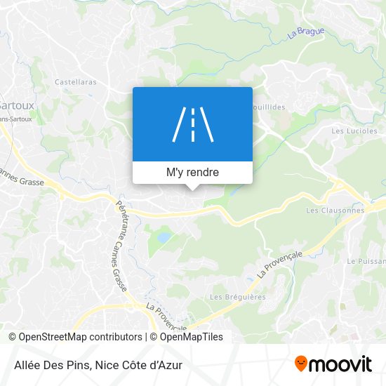 Allée Des Pins plan
