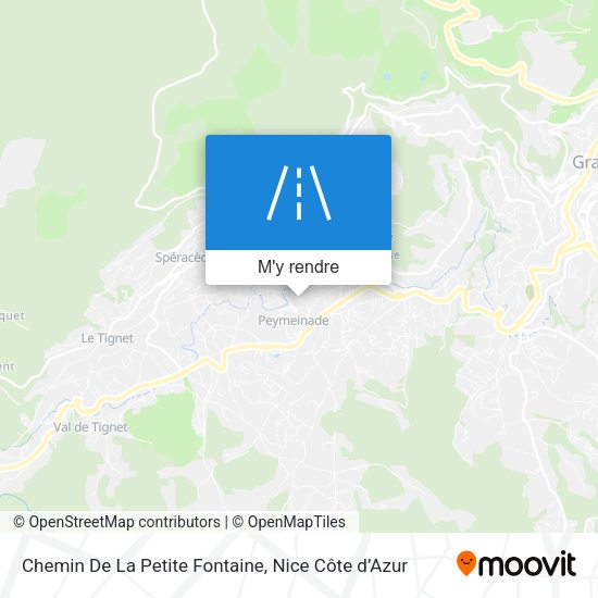 Chemin De La Petite Fontaine plan