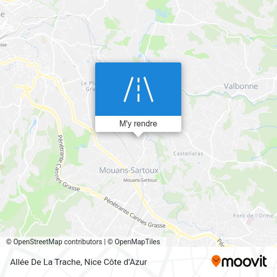 Allée De La Trache plan